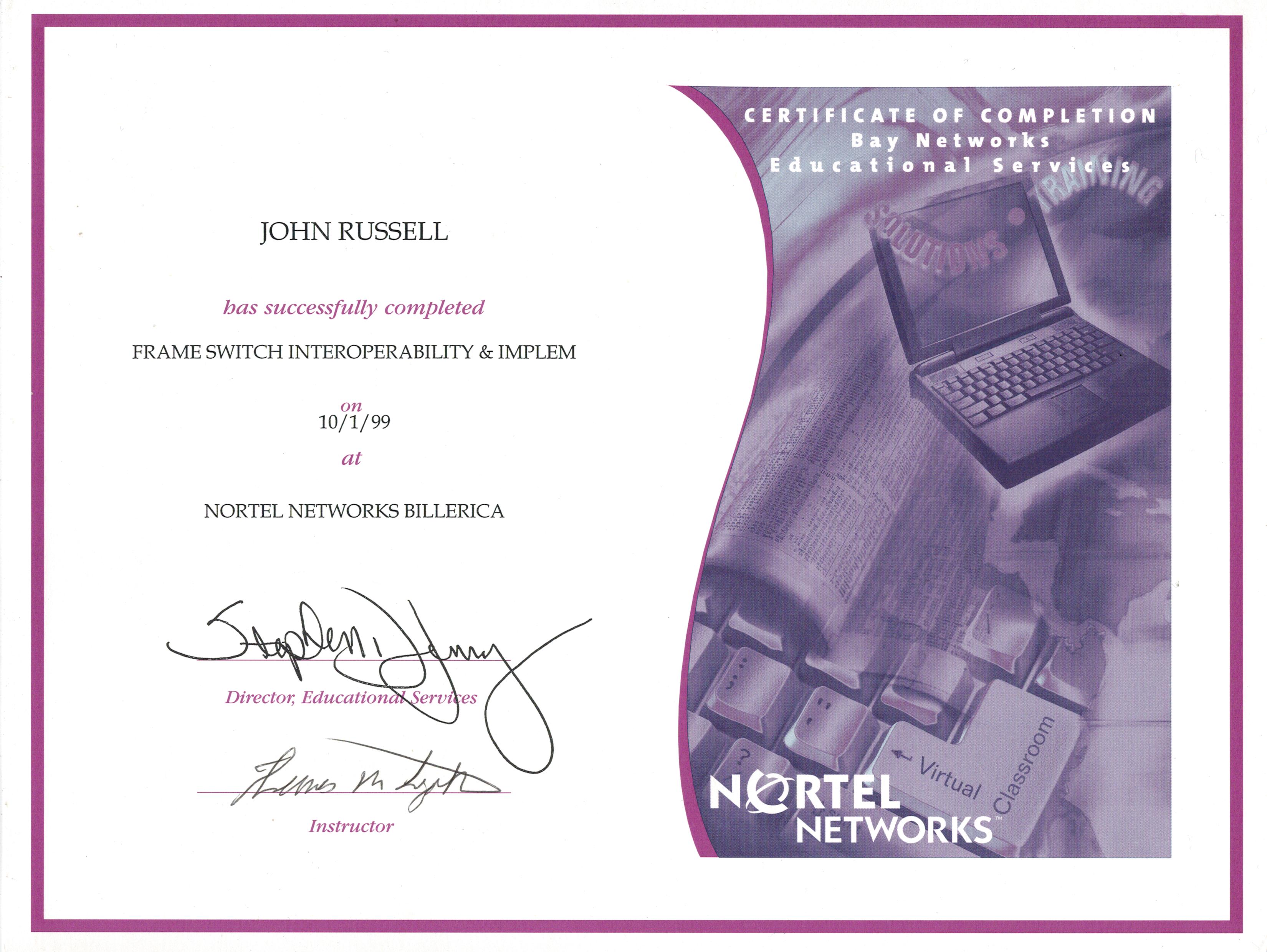 Certificate image